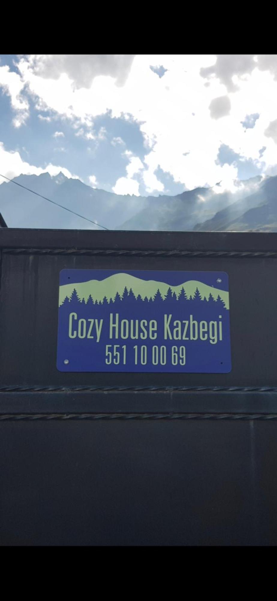 Cozy House Kazbegi Hotel ภายนอก รูปภาพ